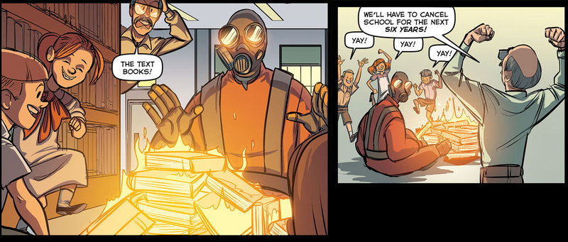 Illustration for article titled Team Fortress's Second Bimonthly* Comic is Out!